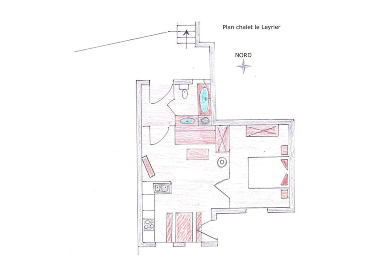 Le Leyrier Hameau Des Chazals Nevache Hautes Alpes Luaran gambar